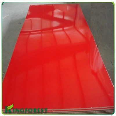 glossy waterproof polyester plywood phenolic resin polyboard with high quality