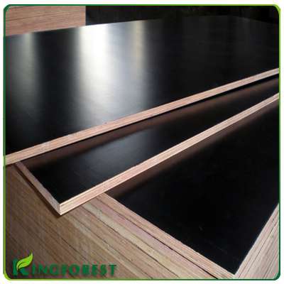 Film coated concrete form plywood